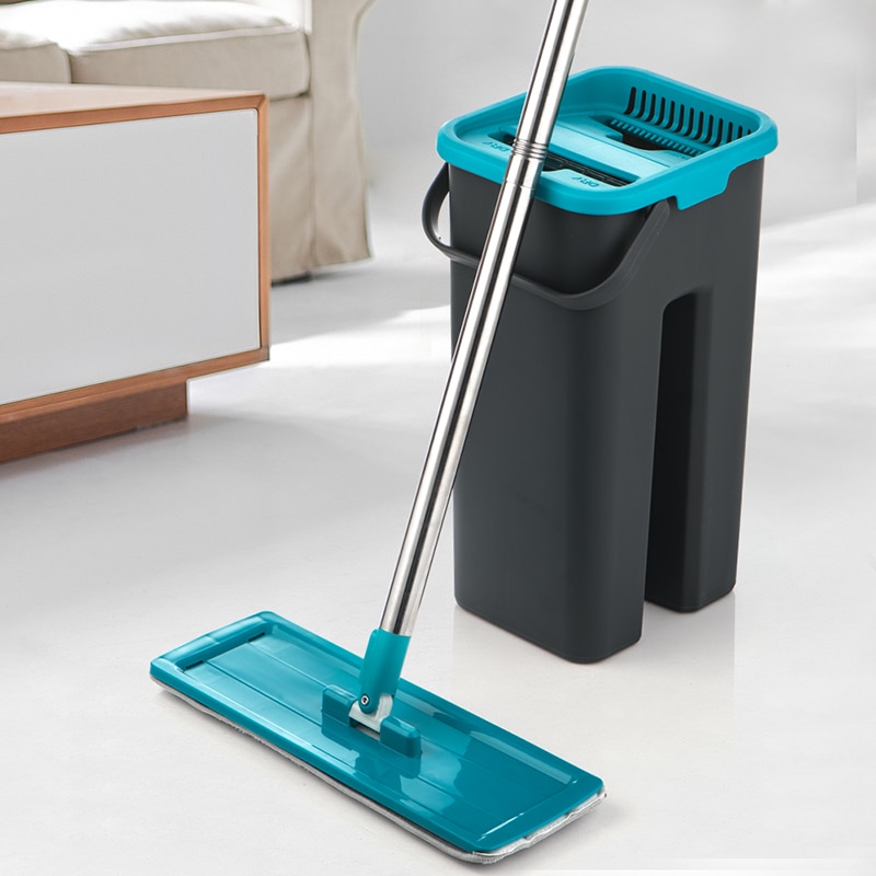 Cleaning Flat Squeeze Mop and Bucket Cleaning Flat Squeeze Mop and Bucket