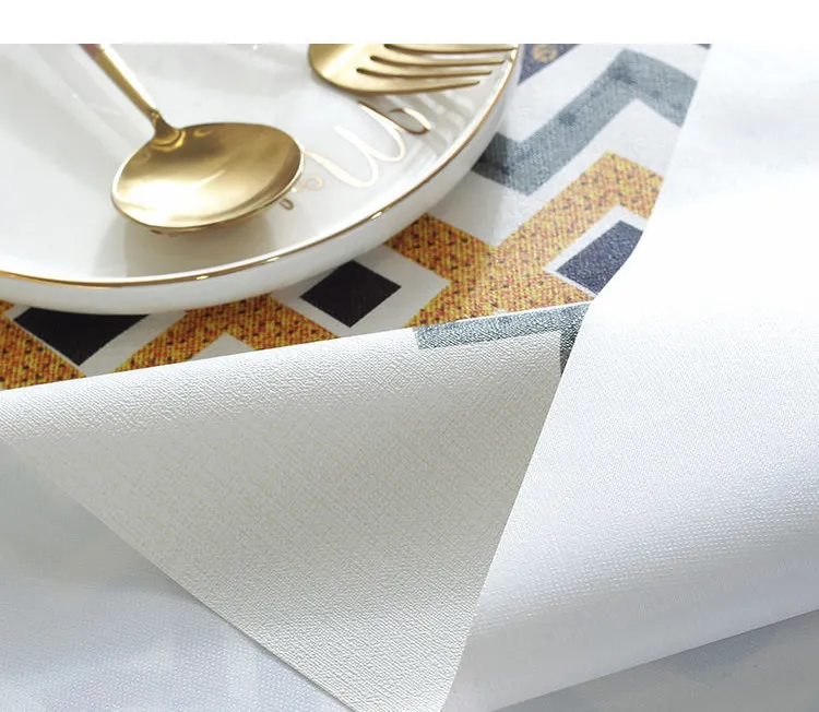 Waterproof PVC Nordic Style Tablecloth