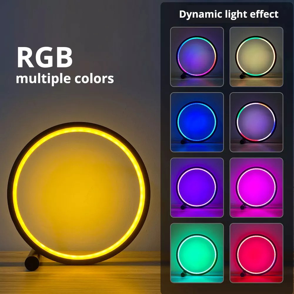 Creative RC Circular LED Night Light