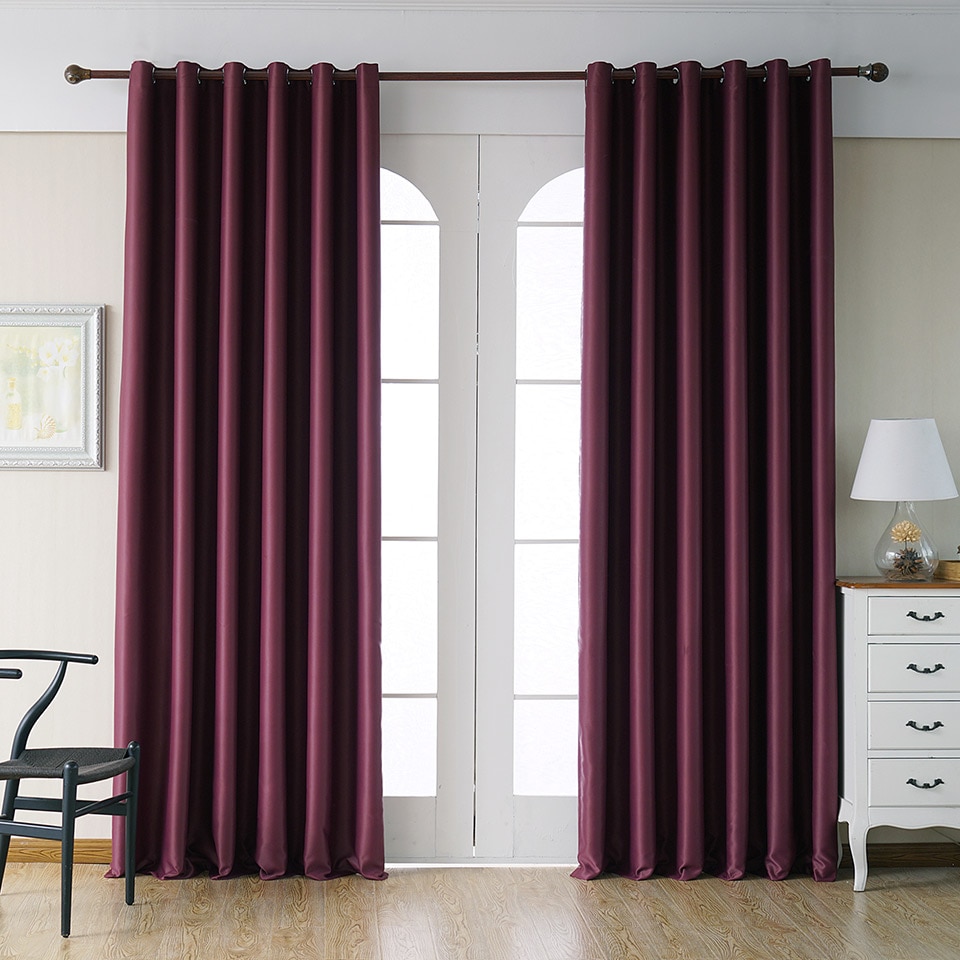 Modern Plain Curtains for Living Room Modern Plain Curtains for Living Room